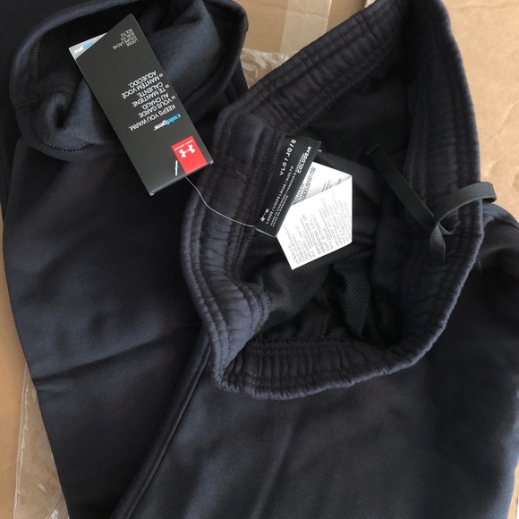 New Under Armour Boys Hustle Fleece Pant Sz:L - Picture 10 of 10